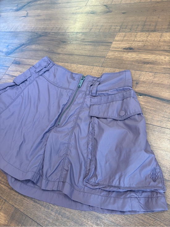FP Movement by Free People Dresses & Skirts - FP Movement Free People Sure Thing Cargo Skirt Skort Purple Zipper Small